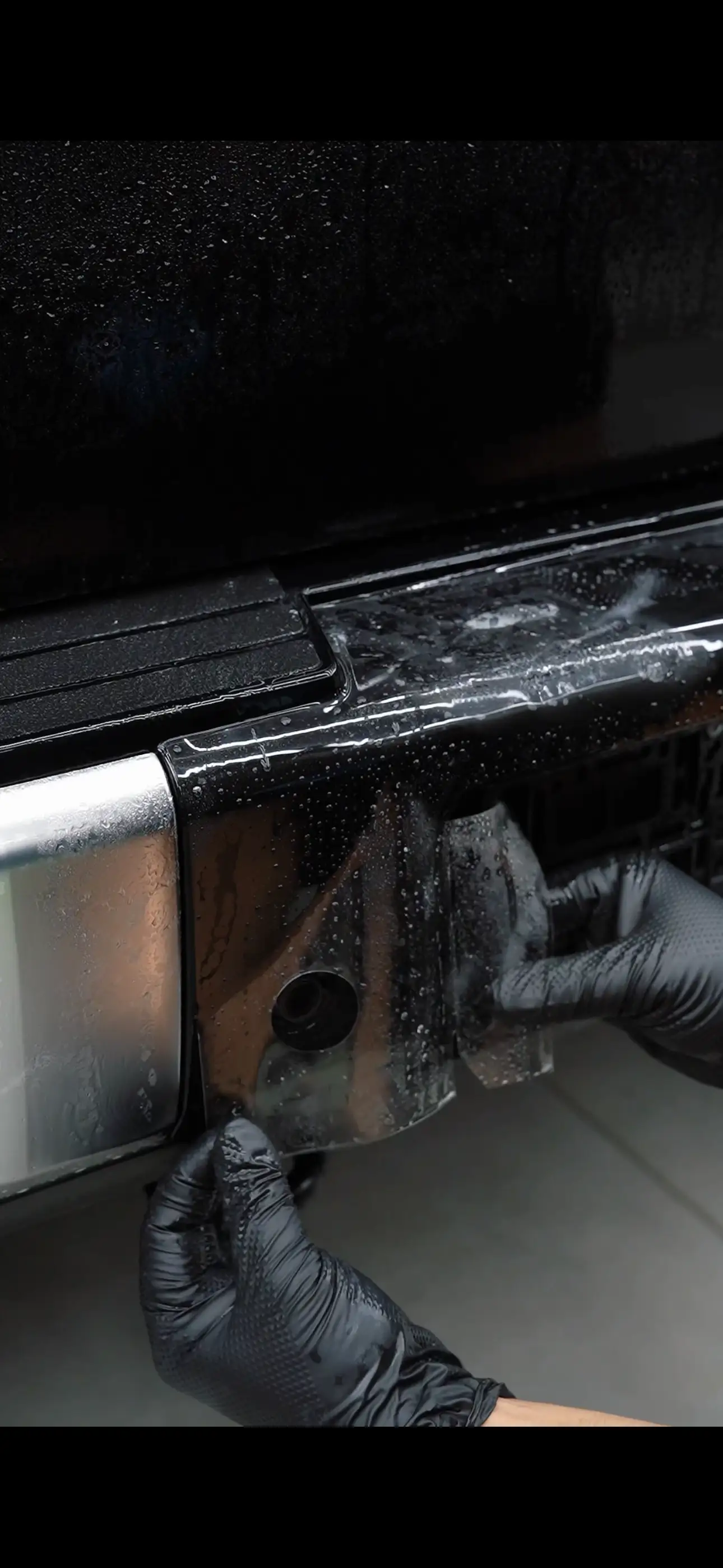Applying paint protection film to a vehicle panel